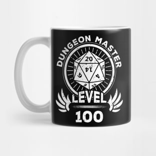 Level 100 Dungeon Master RPG Gamer Gift Mug